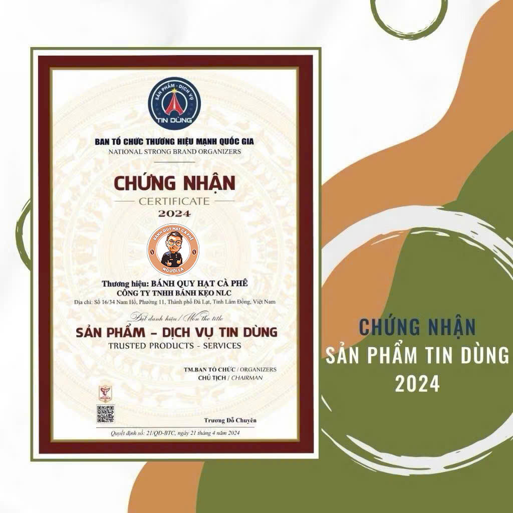 Chứng nhận Sản phẩm Dịch vụ Tin dùng 2024